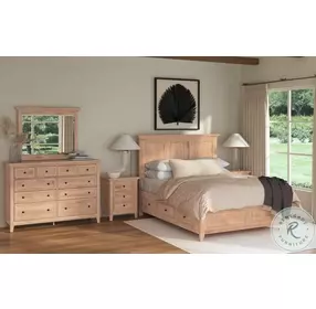 San Mateo Wheat Storage Bedroom Set