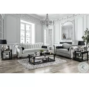 Marvin Pewter Living Room Set