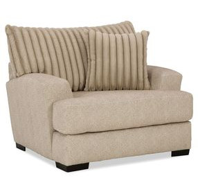 Loughlin Light Brown Upholstered Chair