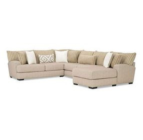 Loughton Light Brown 139" Sectional