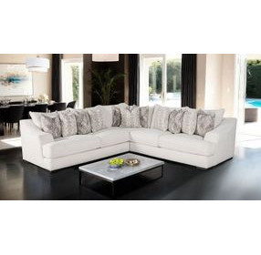 Moorpark Off White 127" Sectional
