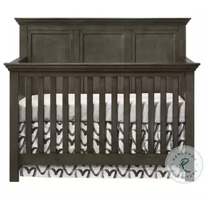 San Mateo Gray Convertible Standard Crib