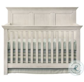 San Mateo Rustic White Convertible Standard Crib