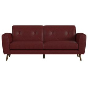 Symphony Red 86" Sofa