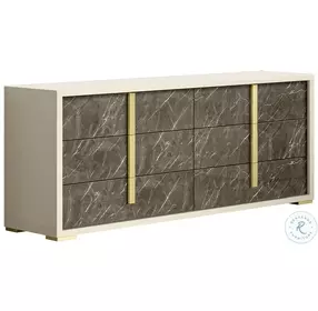 Sonia Pearl And Brown Dresser