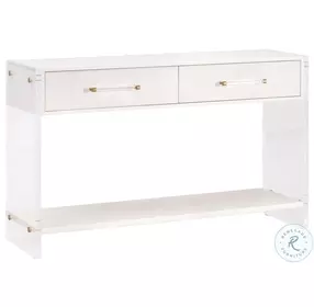 Sonia Pearl Shagreen Console Table