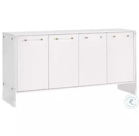 Sonia Pearl Shagreen Media Sideboard