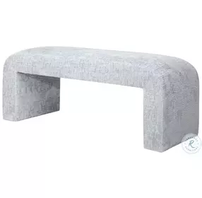 Sophia Blue Small Upholstered Bench