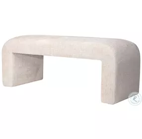 Sophia Natural Small Upholstered Bench