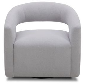 Orbit Dame Dove Open Back Accent Chair