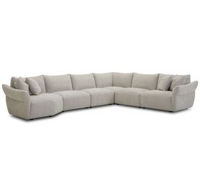 Playful Canes Cobblestone Sectional