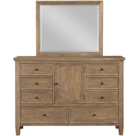 Riverdale Brown Dresser and Mirror