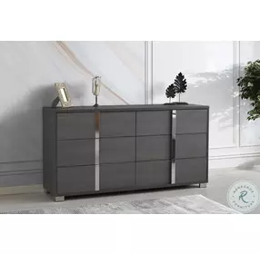 Giulia Matte Grey Dresser