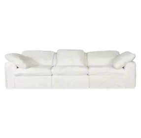 Barefoot White 125" Sofa