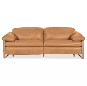 Jericho Brown 89" Power Reclining Sofa with USB Charging