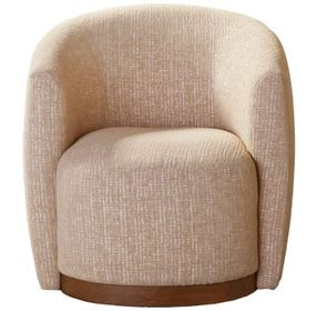 Tatum Sand Dollar Swivel Accent Chair