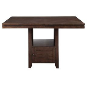 Yorktown Espresso Counter Height Dining Table