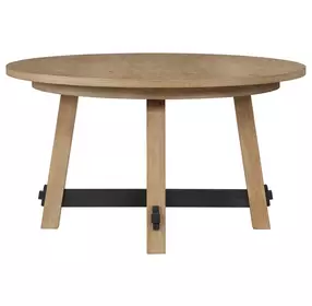Aubrey Brown 54" Round Dining Table