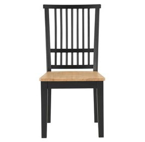 Magnolia Black Slat Back Side Chair Set of 2