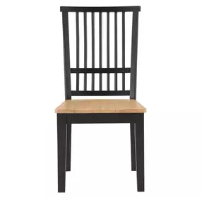 Magnolia Black Slat Back Side Chair Set of 2