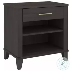 Somerset Storm Gray Drawer Nightstand