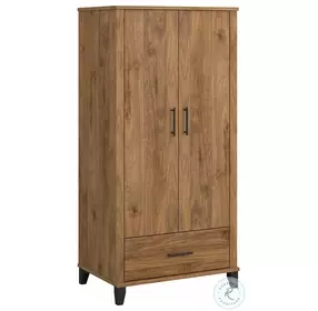 Somerset Fresh Walnut Large Armoire Cabinet