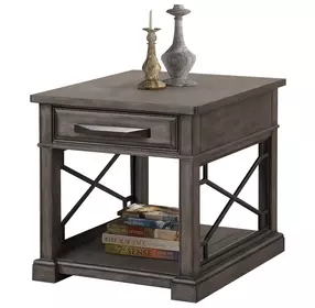 Sundance Smokey Gray End Table