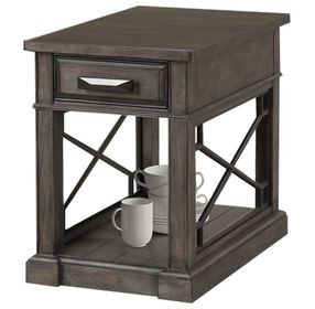 Sundance Smokey Gray Chairside End Table