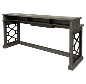 Sundance Smokey Gray Everywhere Console Bar Table