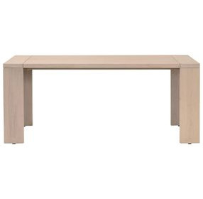 Sur Washed Ever Teak Outdoor 72" Rectangular Dining Table