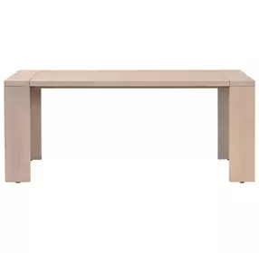 Sur Washed Ever Teak Outdoor 72" Rectangular Dining Table