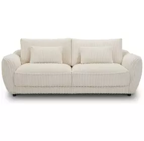 Utopia Mega Ivory 89" Sofa