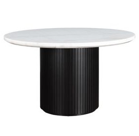Colvin White 52" Round Dining Table