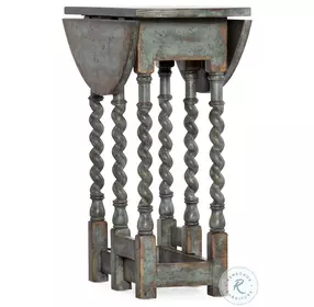 Prause Gate Bluebonnet Leg Round Table