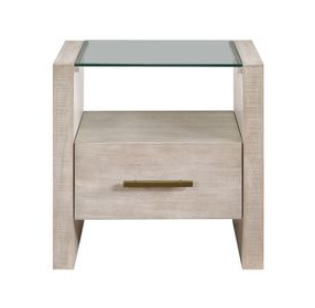 Garland Blonde Square End Table
