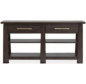Stormhold Coffee Bean 2 Drawer Sideboard