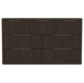 Sutton Dark Brown 7 Drawer Dresser