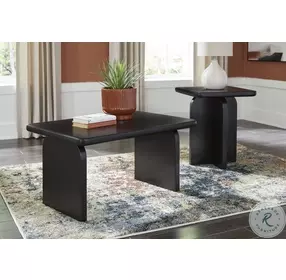 Mitchalli Black Occasional Table Set