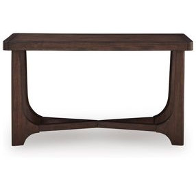 Korestone Dark Brown Rectangular Sofa Table