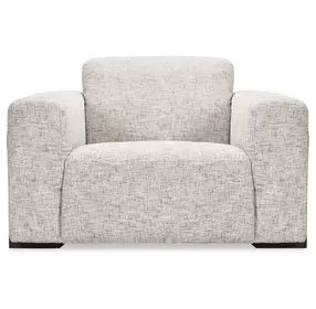 MS Gray Atlas Power Recliner with Power Headrest
