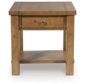 Vandenmore Medium Brown Rectangular End Table