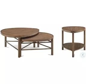 Hadleigh Honey Nesting Occasional Table Set