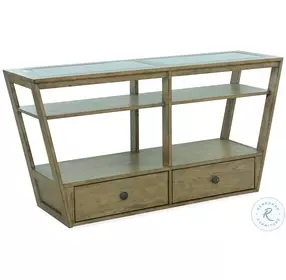 Hardison Warm Stone Rectangular Sofa Table