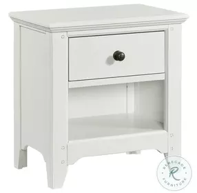 Tahoe Youth Seashell 1 Drawer Nightstand
