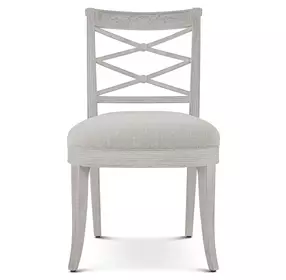 Provence Gray Upholstered Delphine Side Chair Set of 2