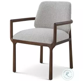 Urbane Campfire Upholstered Dining Arm Chair