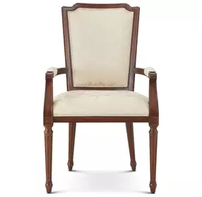 TA Originals Lillian Cream Upholstered Caraway Arm Chair Set of 2