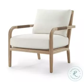 Catalina Marshmallow Performance Fabric Accent Chair