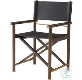 Kesden Pyramid Brown Upholstered Desk Chair