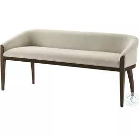 Lido Bistre 55" Rectangular Bench